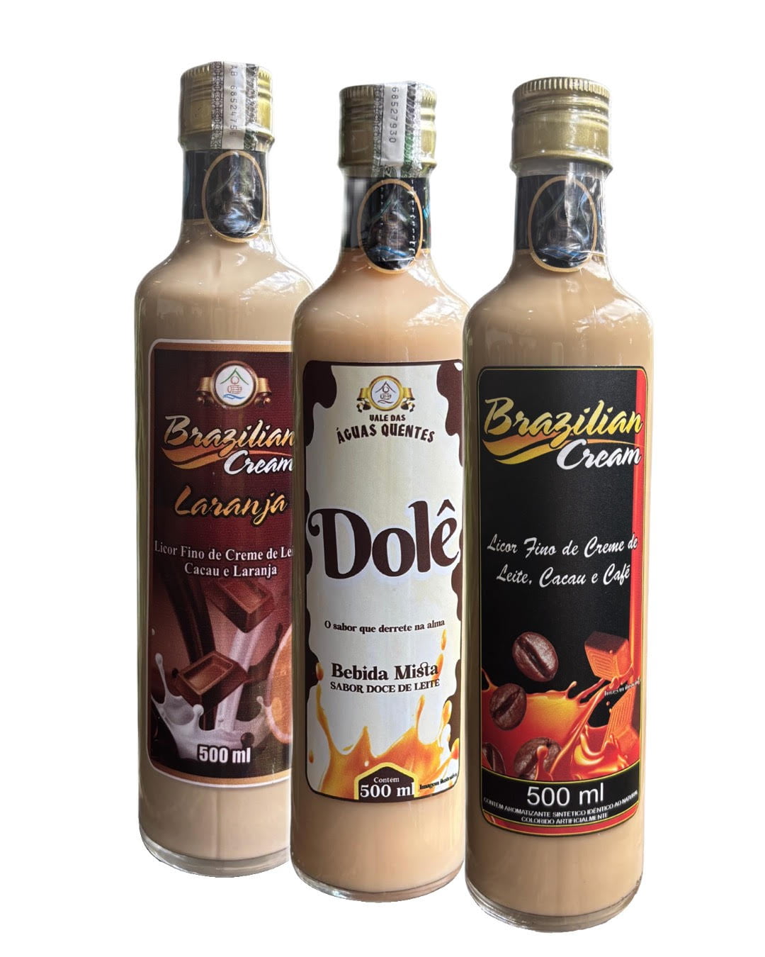 kit Doce V. das Águas Quentes 500 ml - 3 garrafas