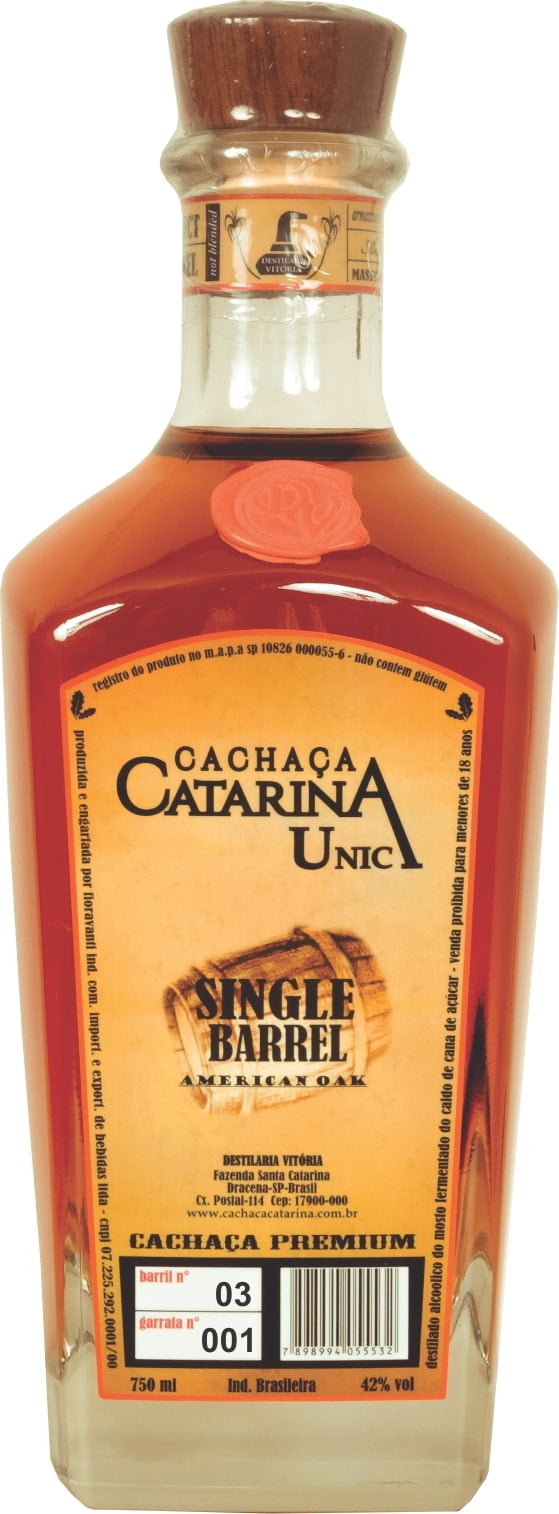 Cachaça Catarina Única 750 ml