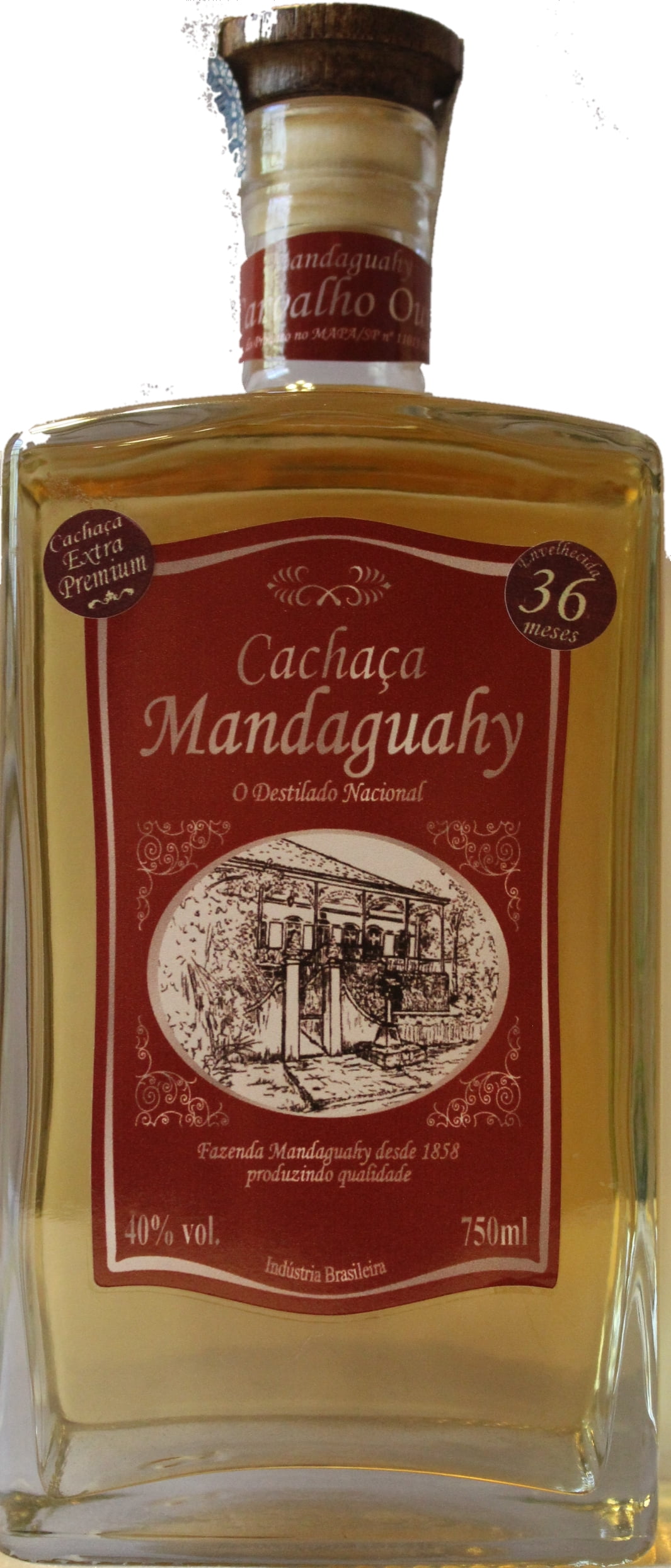 Cachaça Mandaguahy extra Premium 750 ml
