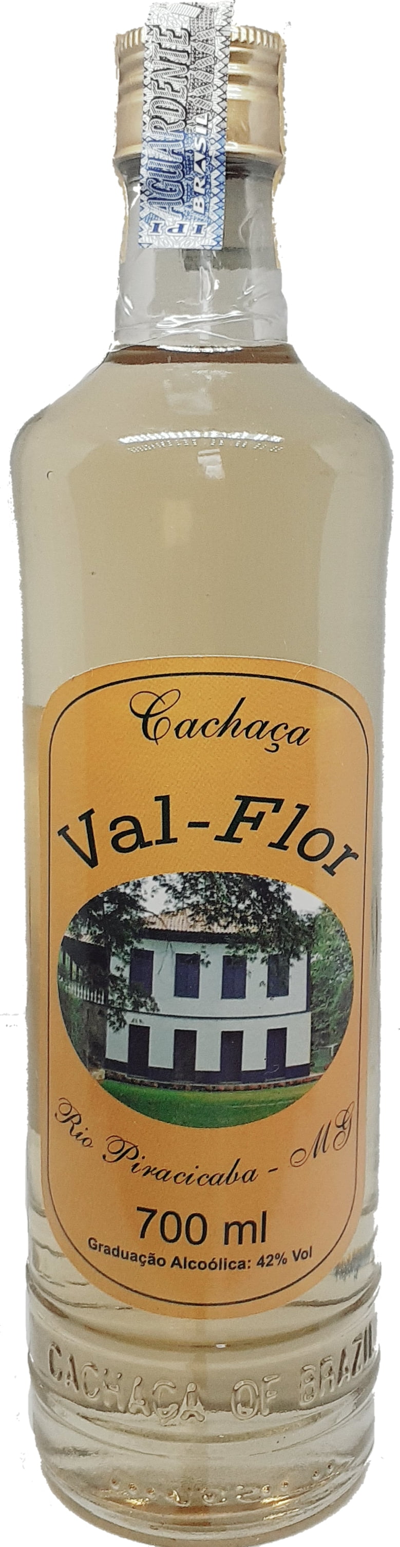 Cachaça Val Flor Ouro 700 ml - Jequitibá e Carvalho