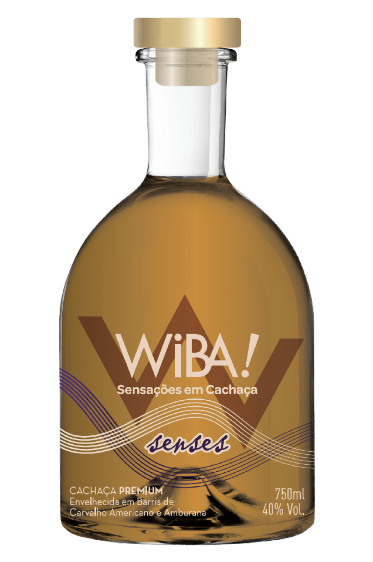  Cachaça WIBA Senses Premium 750 ml