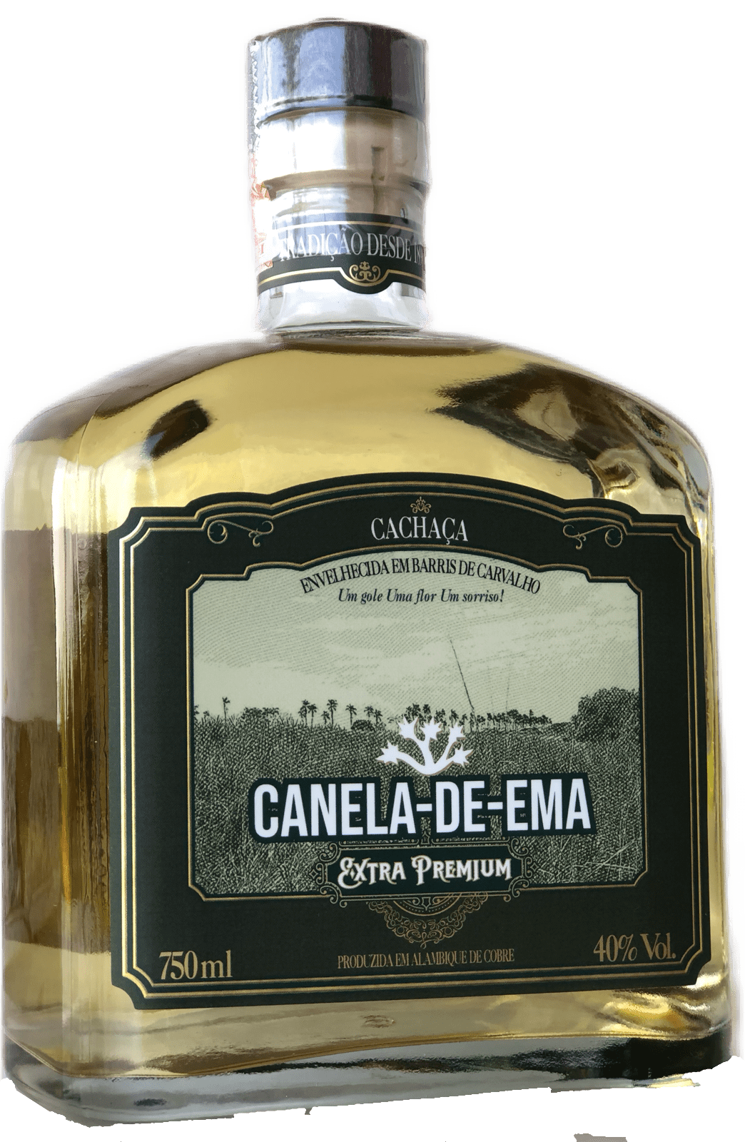 Cachaça Canela-de-Ema Extra Premium 750 ml