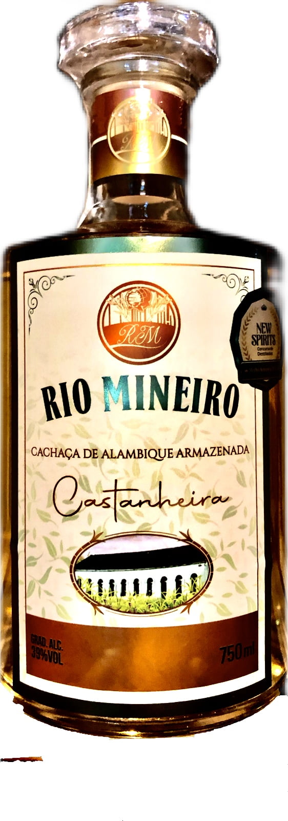 Cachaça Rio Mineiro Castanheira 750 ml