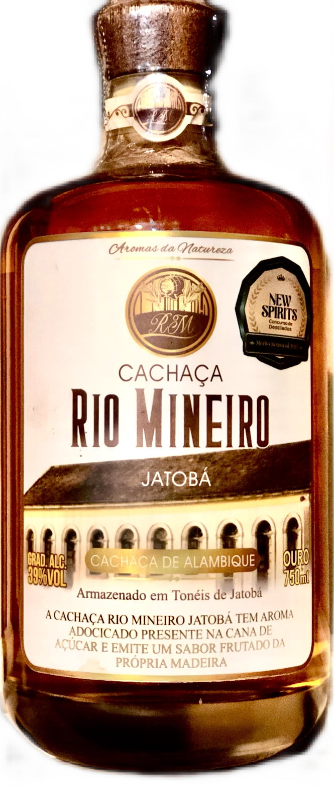 Cachaça Rio Mineiro Jatobá 750 ml