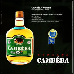 Cachaça Cambéba Premium - 700ml - kit - 2 unidades Cachaça Cambéba Premium - 700ml - kit - 2 unidades