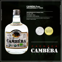 Cachaça Cambéba Prata - 700ml - kit - 2 unidades Cachaça Cambéba Prata - 700ml - kit - 2 unidades