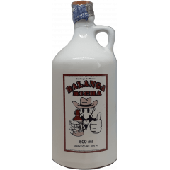 Cachaça Balanga Bicha Prata 500 ml Louça Cachaça Balanga Bicha Prata 500 ml Louça