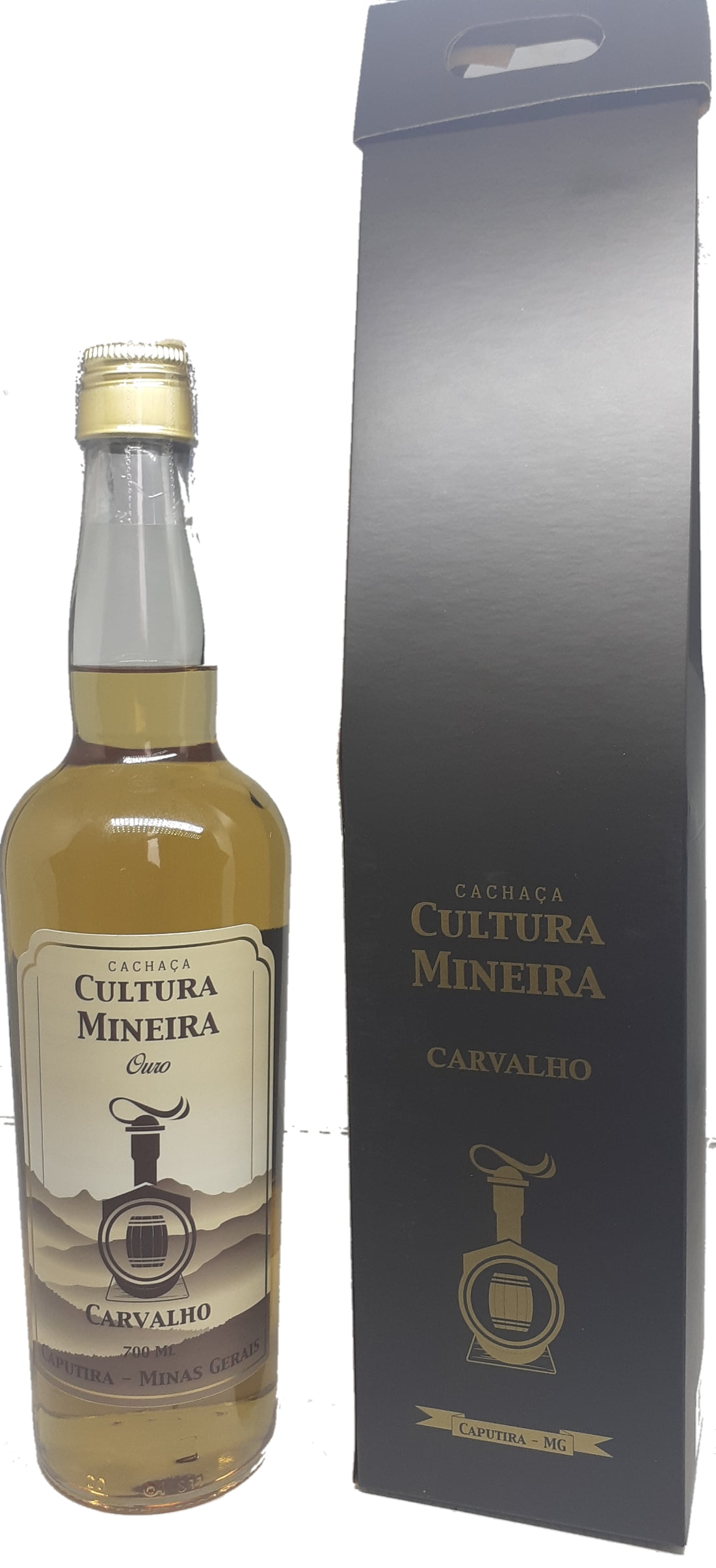 Cachaça Cultura Mineira Ouro - 700 ml - Carvalho Cachaça Cultura Mineira Ouro - 700 ml - Carvalho