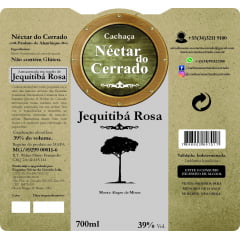 Cachaça Néctar do Cerrado Jequitibá Rosa 670 ml