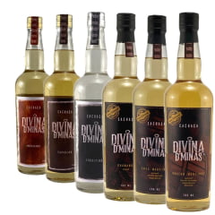 Kit Especial Divina d'Minas - 6 garrafas | Empório Cachaça Canela-de-Ema 